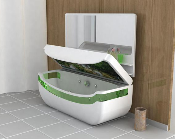 Купальня Аватара: концепт ванной Sub-Tub Whirlpool & Washbasin U