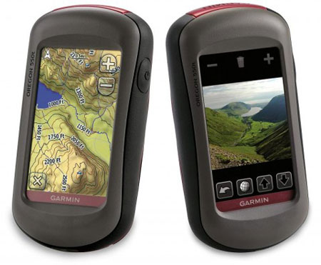 Влагозащищенные GPS-навигаторы Garmin Oregon 550 и 550T