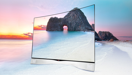 Новый OLED телевизор LG Smart TV 55EA980V с изогнутым экраном
