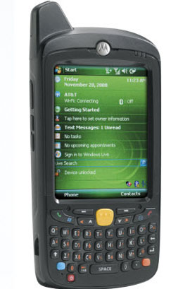 Motorola анонсировала влагозащищённый коммуникатор MC5574